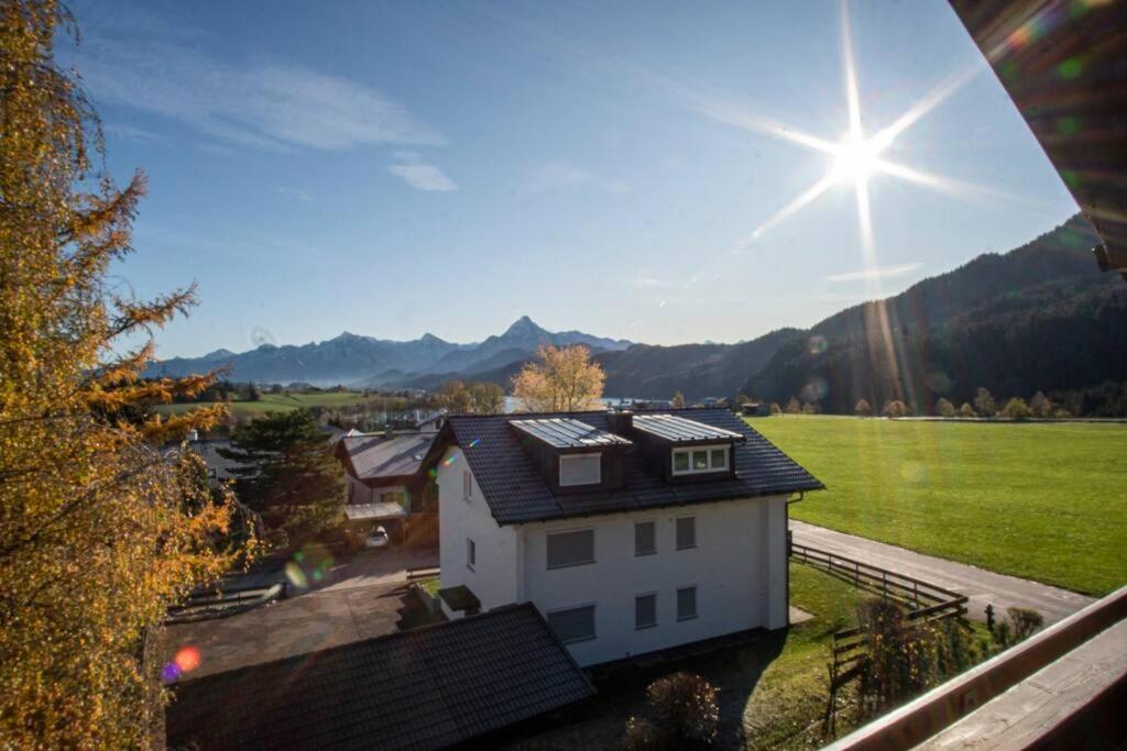Luxury Living Near Weissensee +Balcony +Netflix Füssen Exteriér fotografie