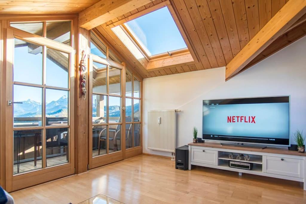 Luxury Living Near Weissensee +Balcony +Netflix Füssen Exteriér fotografie